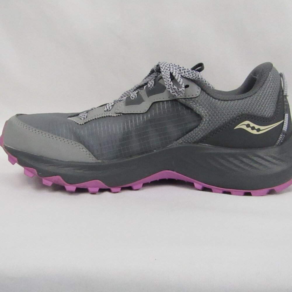 Saucony Aura TR | Women's | Running Shoe | Size 8 | Grey Tones & Pink - Picture 9 of 9